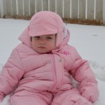 baby hates winter
