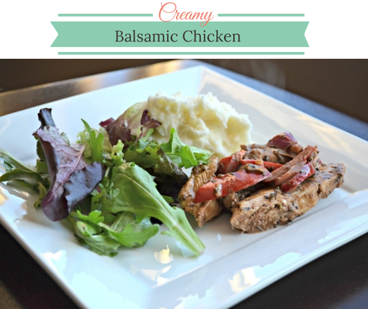 Creamy Balsamic Chicken Recipe