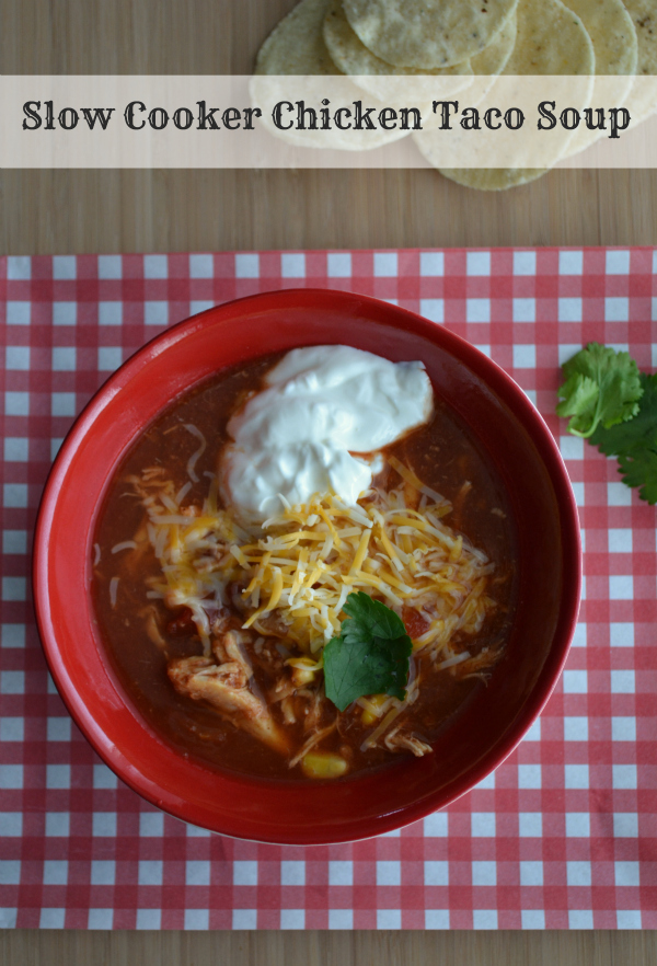 Slow Cooker Chicken Taco Soup – Feisty Frugal & Fabulous