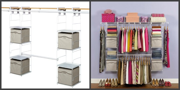 rubbermaid closet organizer