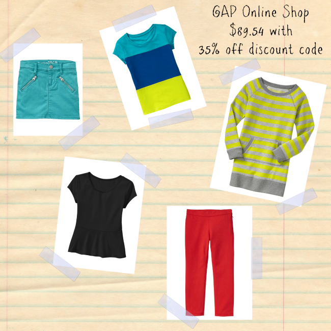 GAP online shop