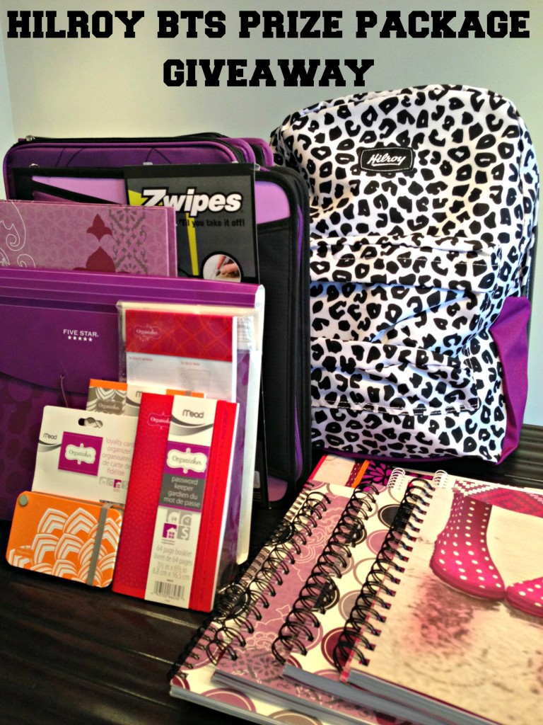 Hilroy back to school giveaway 