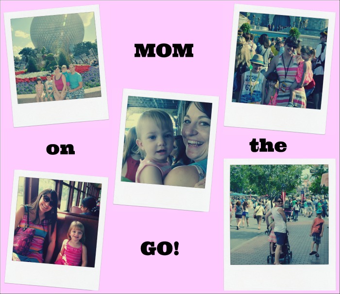 mom on the go collage