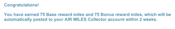 air miles rewards