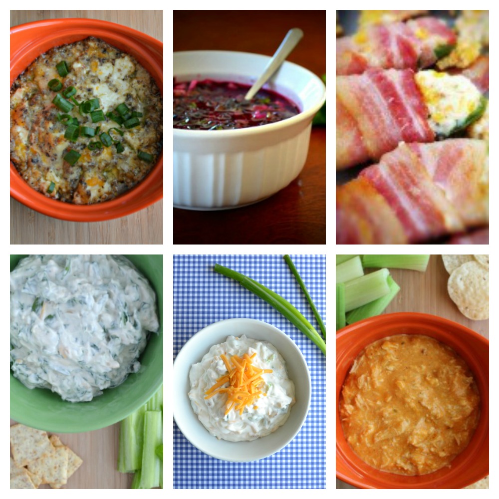 Holiday Appetizer Round Up - easy recipes for potlucks, parties and more!