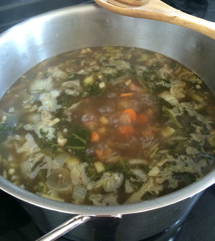 easy kale soup