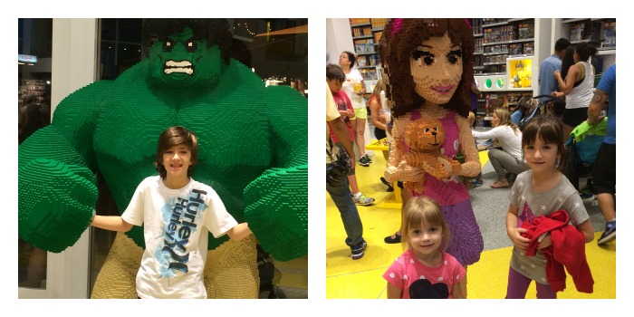 The Lego Store at Downtown Disney