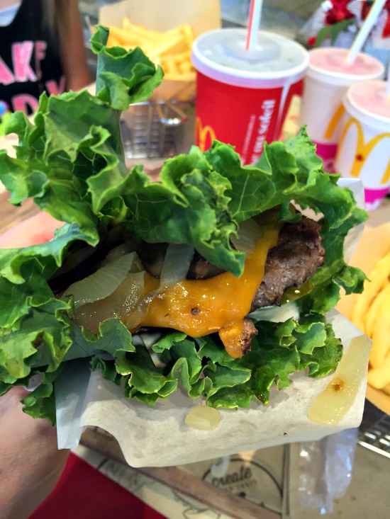 create your taste mcdonalds lettuce wrap
