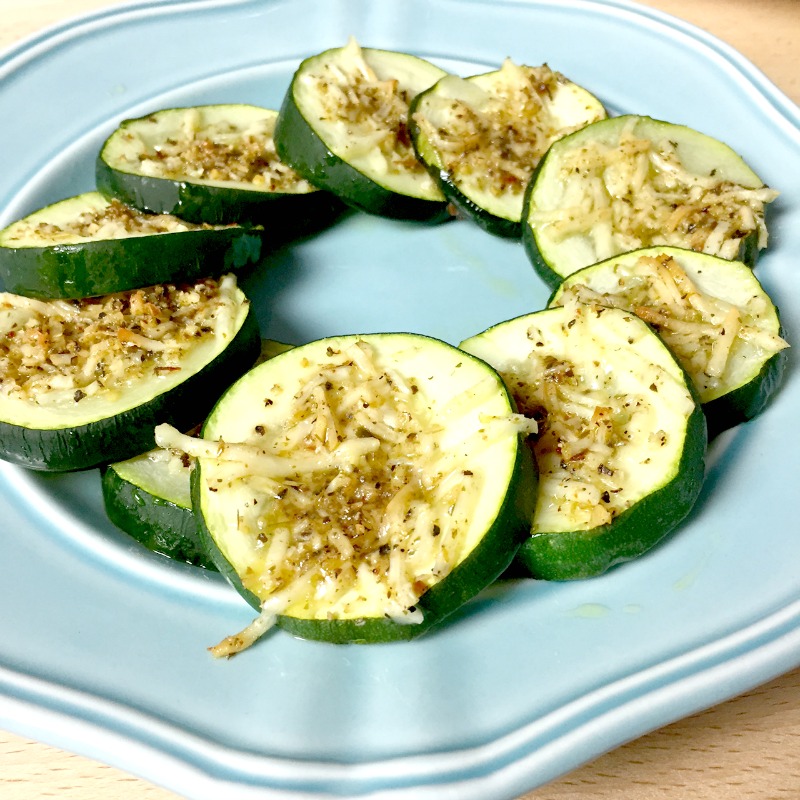 easy baked parmesan zucchini