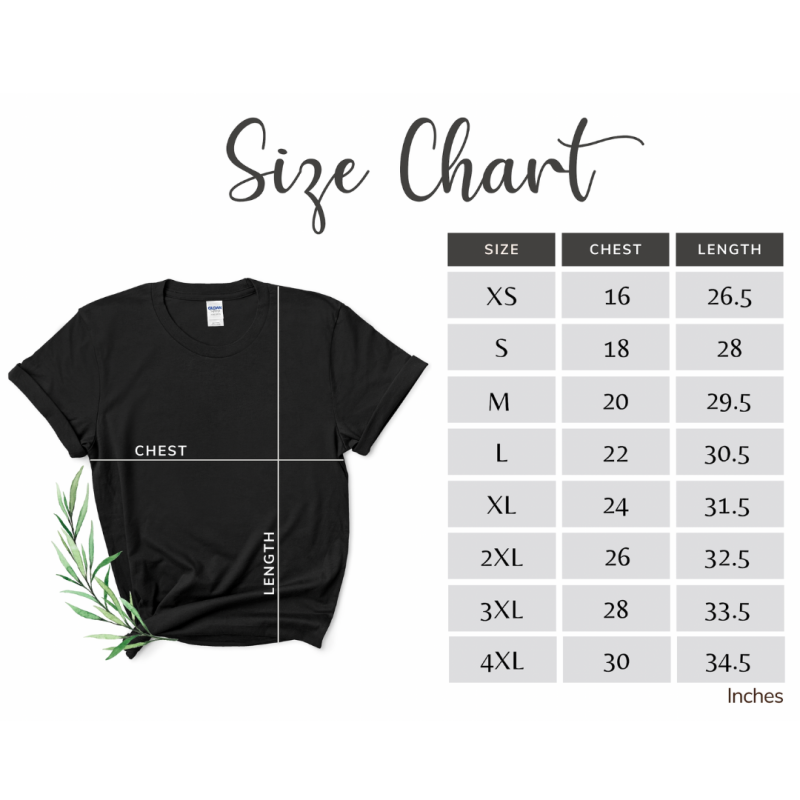 Size and Color Charts for Feisty Things – Feisty Frugal & Fabulous